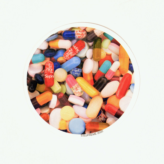 Supreme Sticker trendy personalized stickers suitcase trolley case mobile phone tablet decorative stickers