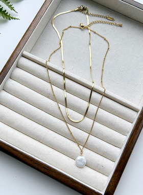 合金白百何同款项链饰品