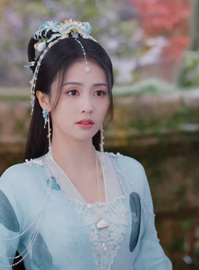 串珠女森系珍珠项链优雅气质