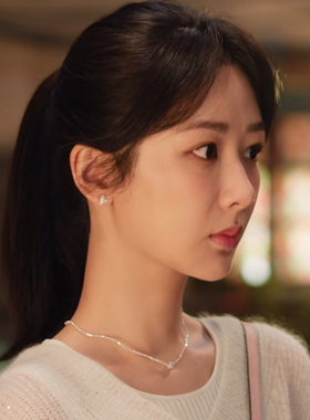 女拼接项链拼接款式网红气质