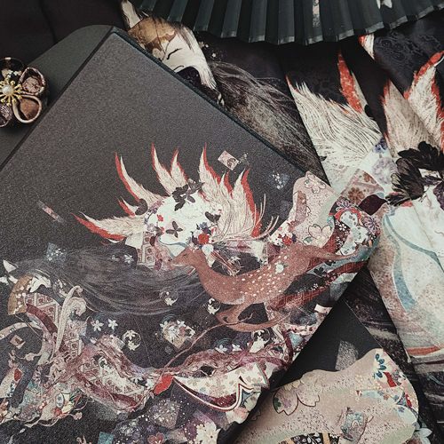 枯川 原创IPADAir4/5mini4/5pro11/10.5/10.2/10.9/12.9/air1/air2笔槽保护套 - 图0