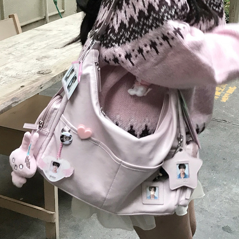 【定金】可颂痛原创少女痛包韩系追星小食量学生日常单肩斜挎,淘宝优惠券,粉丝福利购,淘宝优惠卷