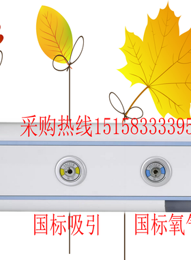 医院笑气终端 国标气体终端 氧气插座负压吸引终端中心供氧设备带