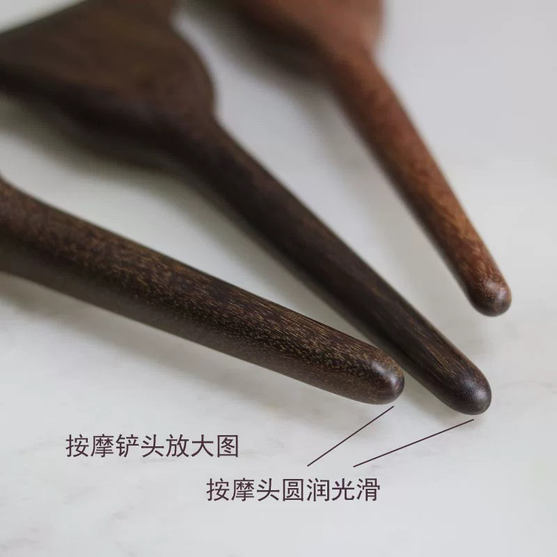 天然檀木按摩锥实木斧头板刮痧棒工具脚底拔筋棒多功能背部刮痧铲,淘宝优惠券,粉丝福利购,淘宝优惠卷