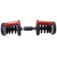 Linuo automatic adjustment dumbbell men's rubberized dumbbell