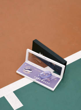 S2库里4冠军球鞋挂件紫色战靴