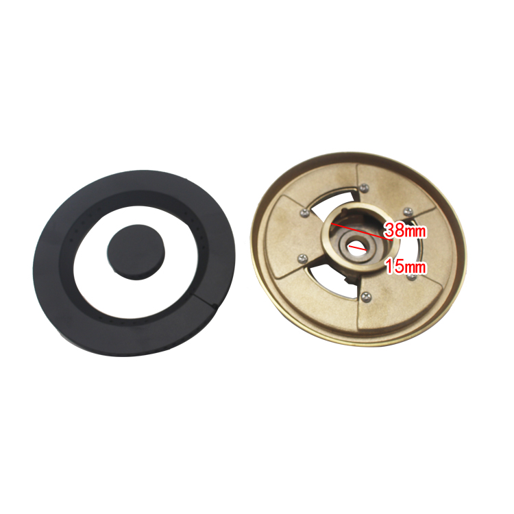 适用欧派燃气灶火盖Q615 Q616 Q617 Q618 Q613 628全铜分火器配件 - 图1