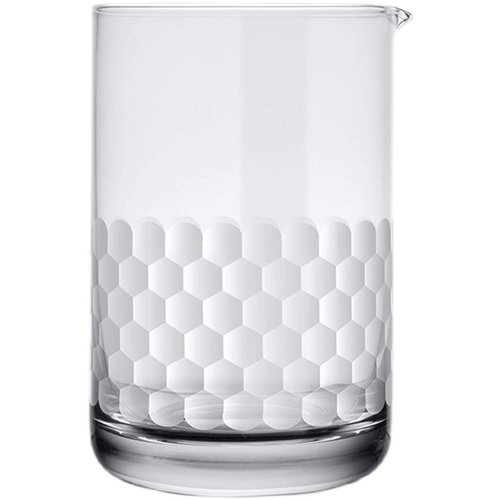 BARSOUL无铅水晶人工吹制纯手工刻花蜂巢锻造调酒搅拌杯调酒 - 图3