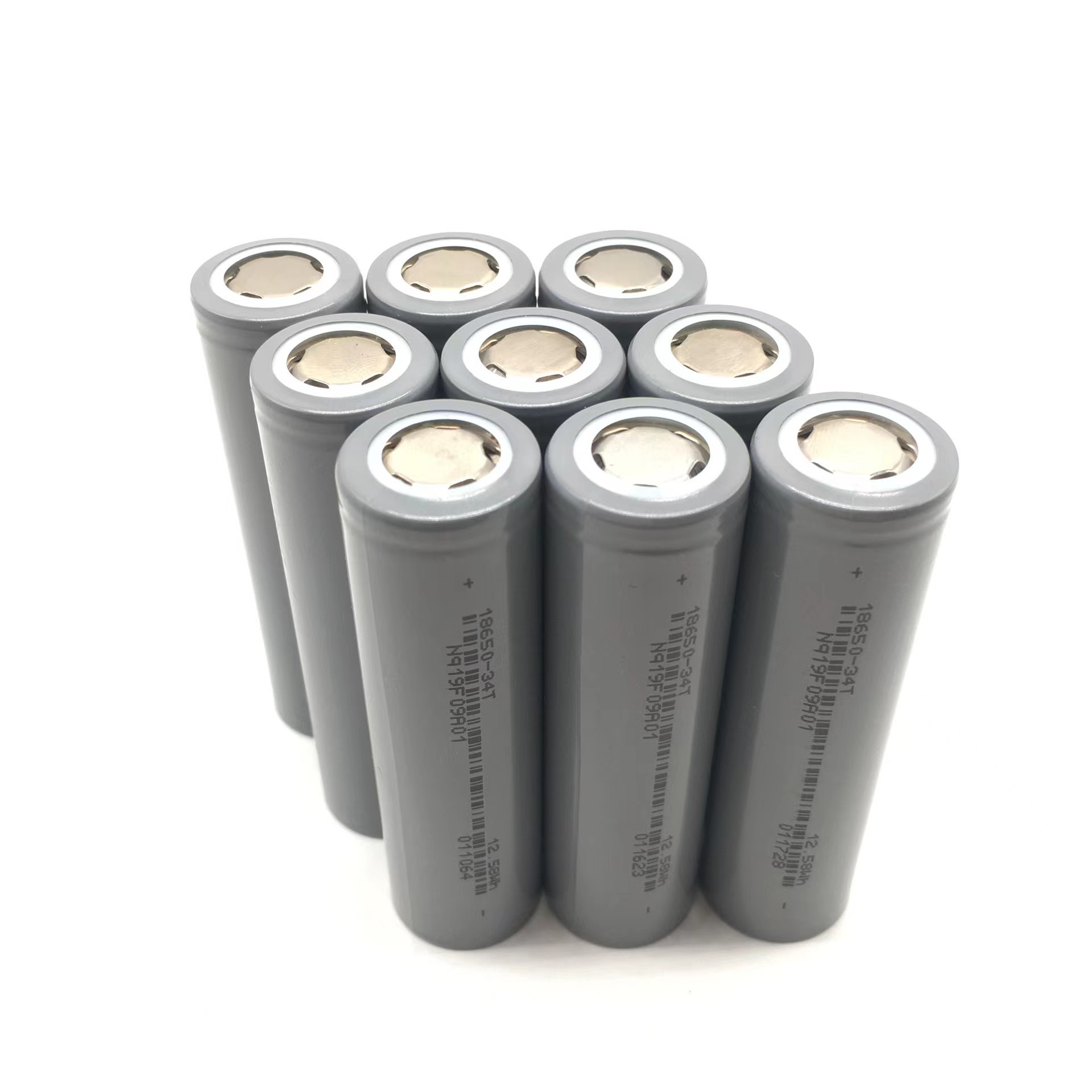 汇亿18650 3400mah3.7V 高容量锂电池手电筒 电动车风扇 玩具电池 - 图1