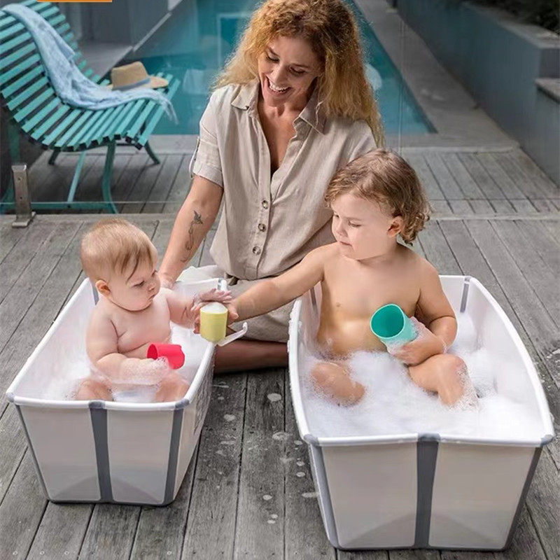 欧洲进口Stokke Flexi Bath折叠式浴盆婴儿浴盆洗澡盆新生儿浴架,淘宝优惠券,粉丝福利购,淘宝优惠卷