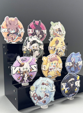 盲盒阶梯式泡泡玛特定制展示架