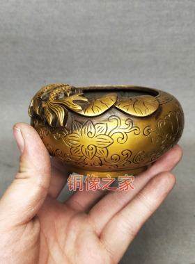 黄铜客厅卧室桌面摆件工艺品