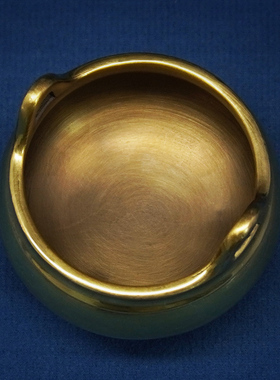 纯铜香炉中式迷你摆件