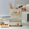 Household chopsticks, soup spoon, countertop drain cage storage rack