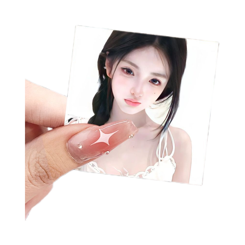 初恋白月光头像高颜值贴纸ins笔记本周边diy贴画装饰手机手账防水 - 图3