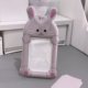 Korean version of the little black cat card cover PVC can hold hard card cover