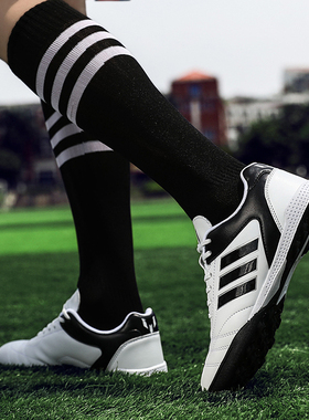 Men's sport outdoor football boots shoes soccer shoe kids tf