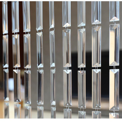 高顶长条三角条 酒店水晶工程灯配件吊坠diy珠帘门帘隔断散珠材料,淘宝优惠券,粉丝福利购,淘宝优惠卷