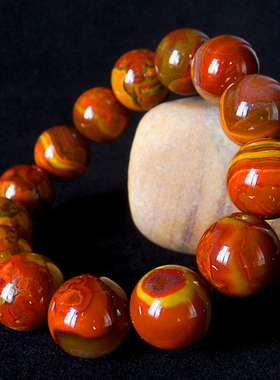 水雪男女士战国红玛瑙民族风手串