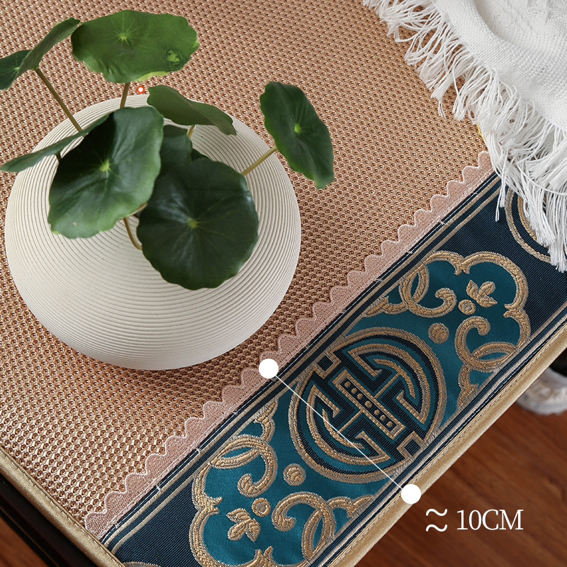 椅子夏季中式红木餐椅垫子办公室垫 锦绣安娜椅垫