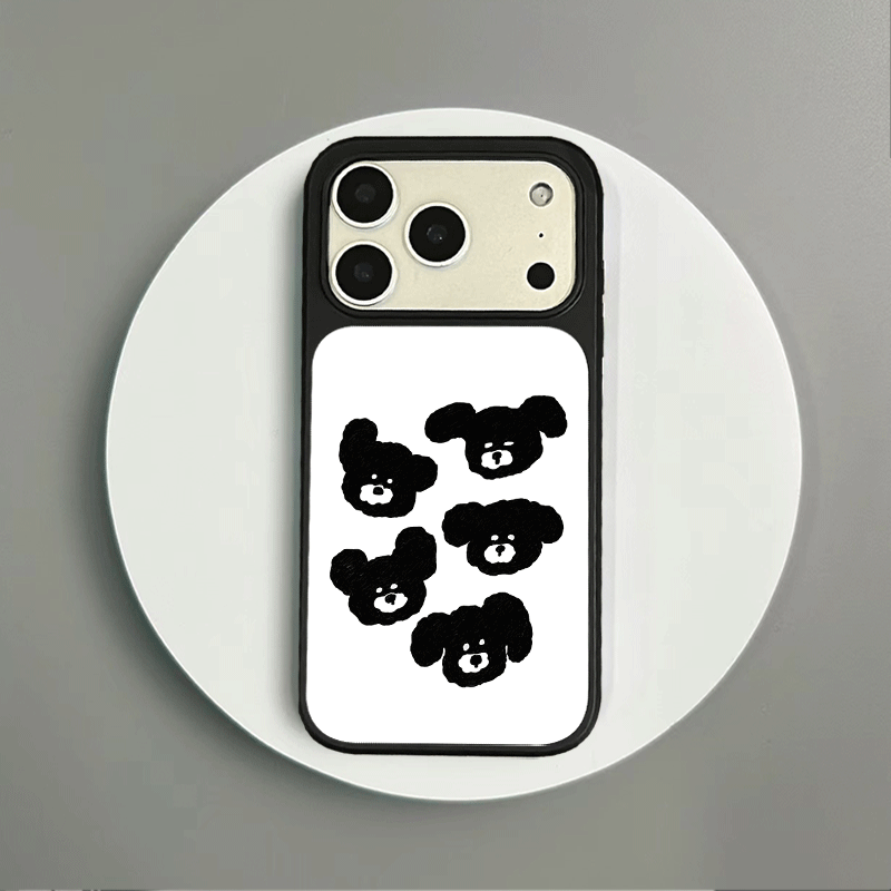 原创小众手绘修狗iPhone17pro手机壳磁吸16promax软壳13磨砂大孔壳苹果15pro艺术全包黑边软壳适用14p晶瓷,淘宝优惠券,粉丝福利购,淘宝优惠卷