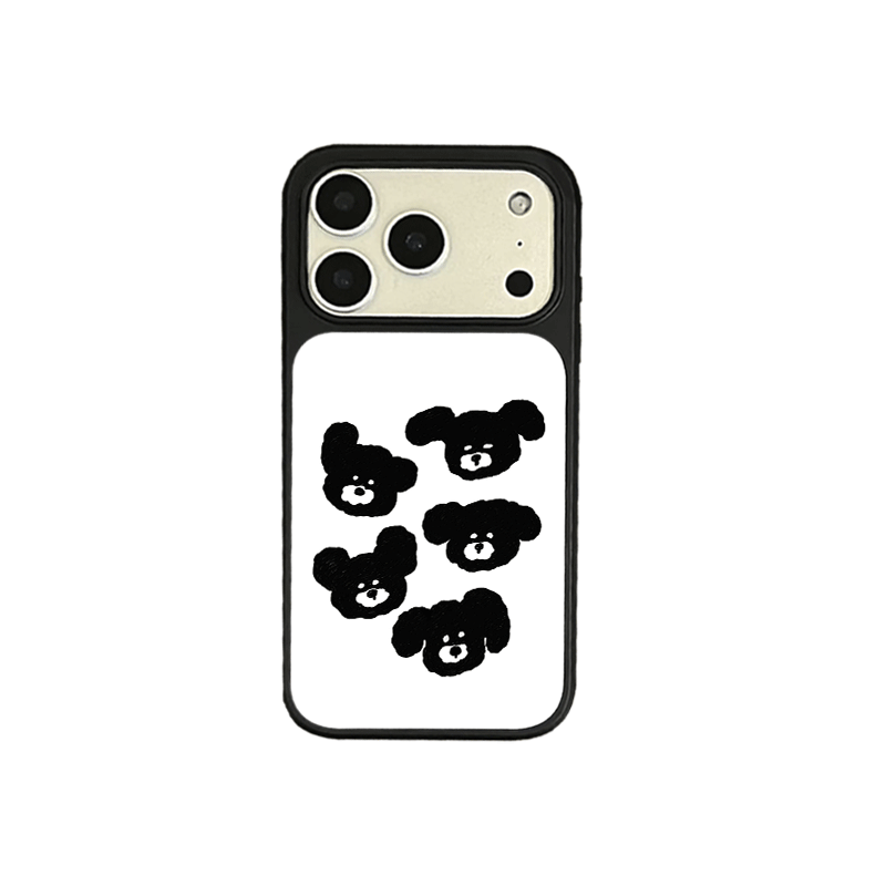 原创小众手绘修狗iPhone17pro手机壳磁吸16promax软壳13磨砂大孔壳苹果15pro艺术全包黑边软壳适用14p晶瓷,淘宝优惠券,粉丝福利购,淘宝优惠卷