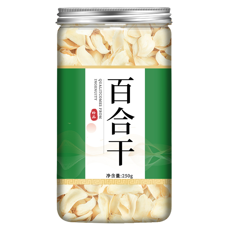 百合干干货特级龙牙甘肃兰州食用百合无硫中药材官方旗舰店甜泡茶-图3