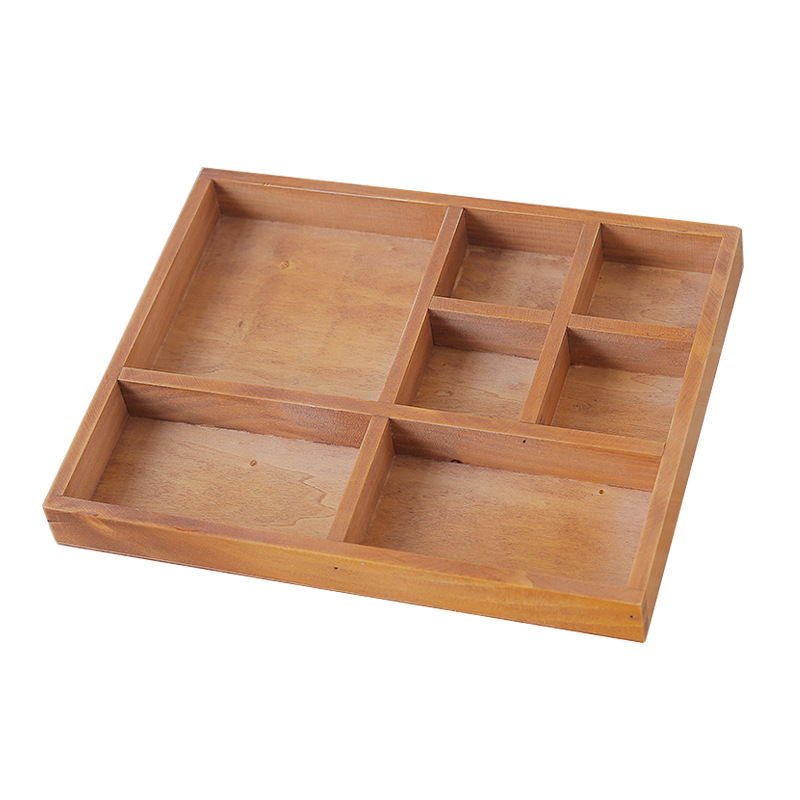 混批 zakka杂货复古木质桌面收纳盒 家居小东西做旧储物整理木盒 - 图3
