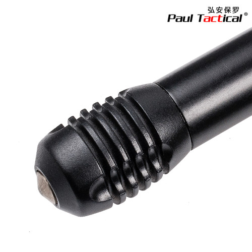 弘安保罗机械棍P12陀螺锋芒迷你小甩棒伸缩棍便携合法防身狼武器 - 图2
