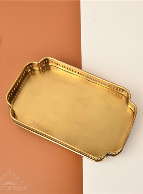 干果化妆品美式风印度进口托盘