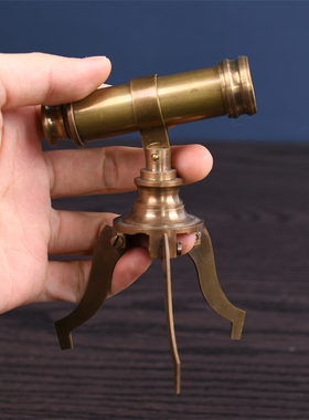 黄铜望远镜创意办公室迷你欧美式