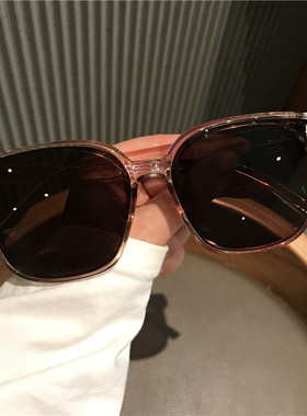 太阳眼镜遮阳简约男女通用方形