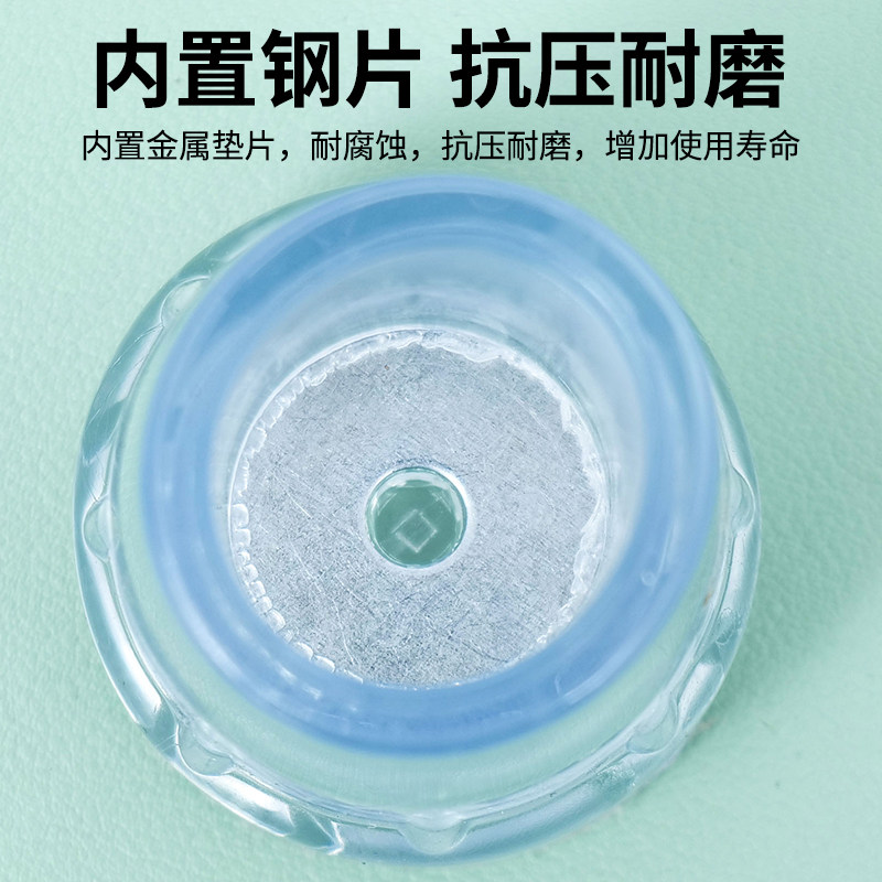 加厚牛筋双拐胶套登山杖拐棍拐杖防滑脚垫老人手杖牛津防滑头静音