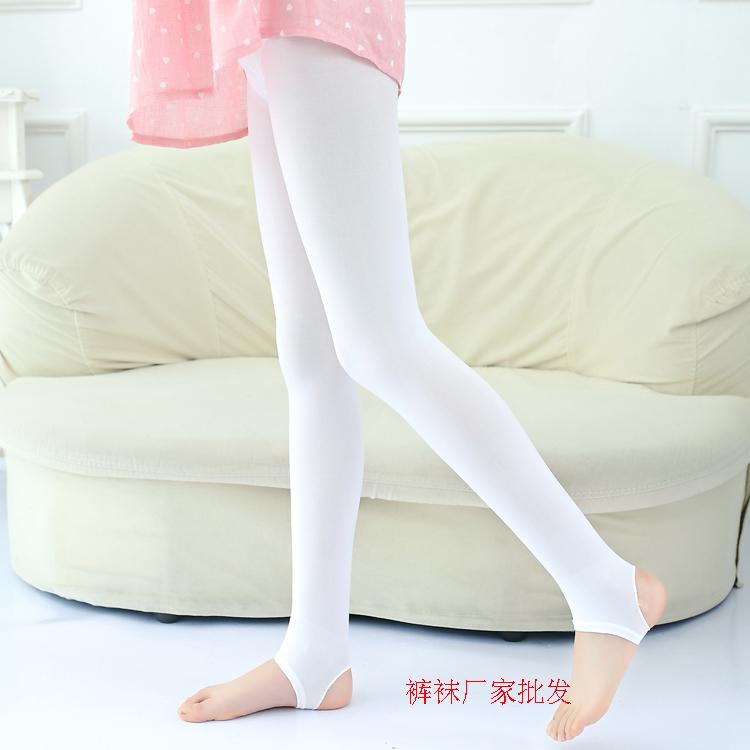 春秋夏季薄款小女孩连脚袜子 儿童连裤袜白色丝袜 女童踩脚打底裤 春秋夏季薄款小女孩连脚袜子 儿童连裤袜白色丝袜 女童踩脚打底裤