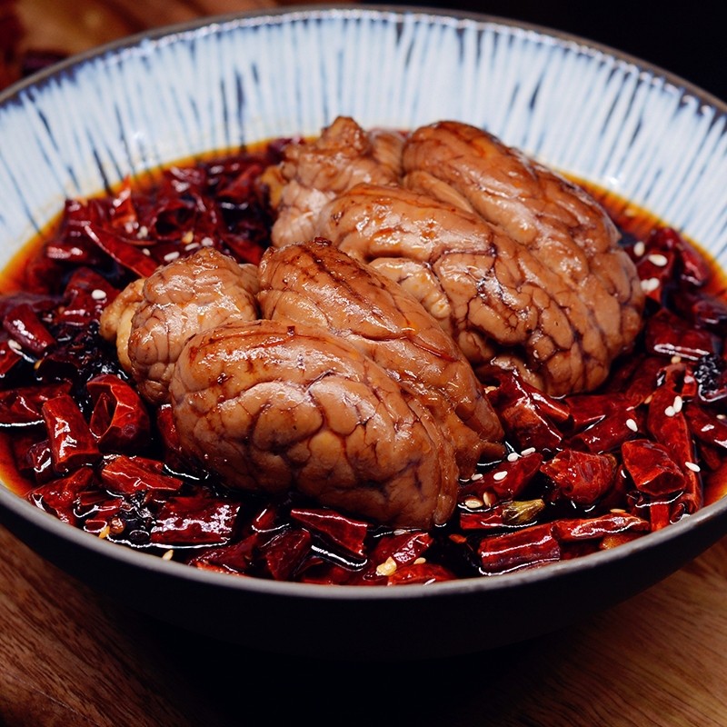 火号私房菜/脑花 香辣脑花麻辣脑花下饭菜全网独家成都特色美食