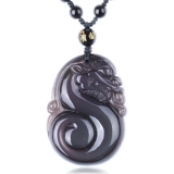 Натуральная радужная двусторонная подвеска, ожерелье подходит для мужчин и женщин, аксессуар, имитация льда