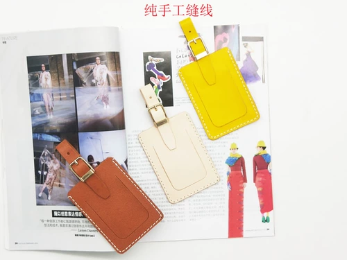 Багажный картхолдер для путешествий, чемодан, из натуральной кожи, с печатью вашего логотипа, делается под заказ