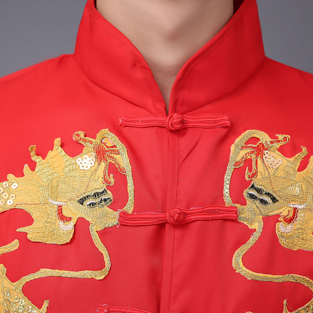 水晶伊人十七坊服饰旗舰店打鼓演出服装练功男水鼓秧歌服开场舞现代民族舞龙舞蹈表演广场舞3