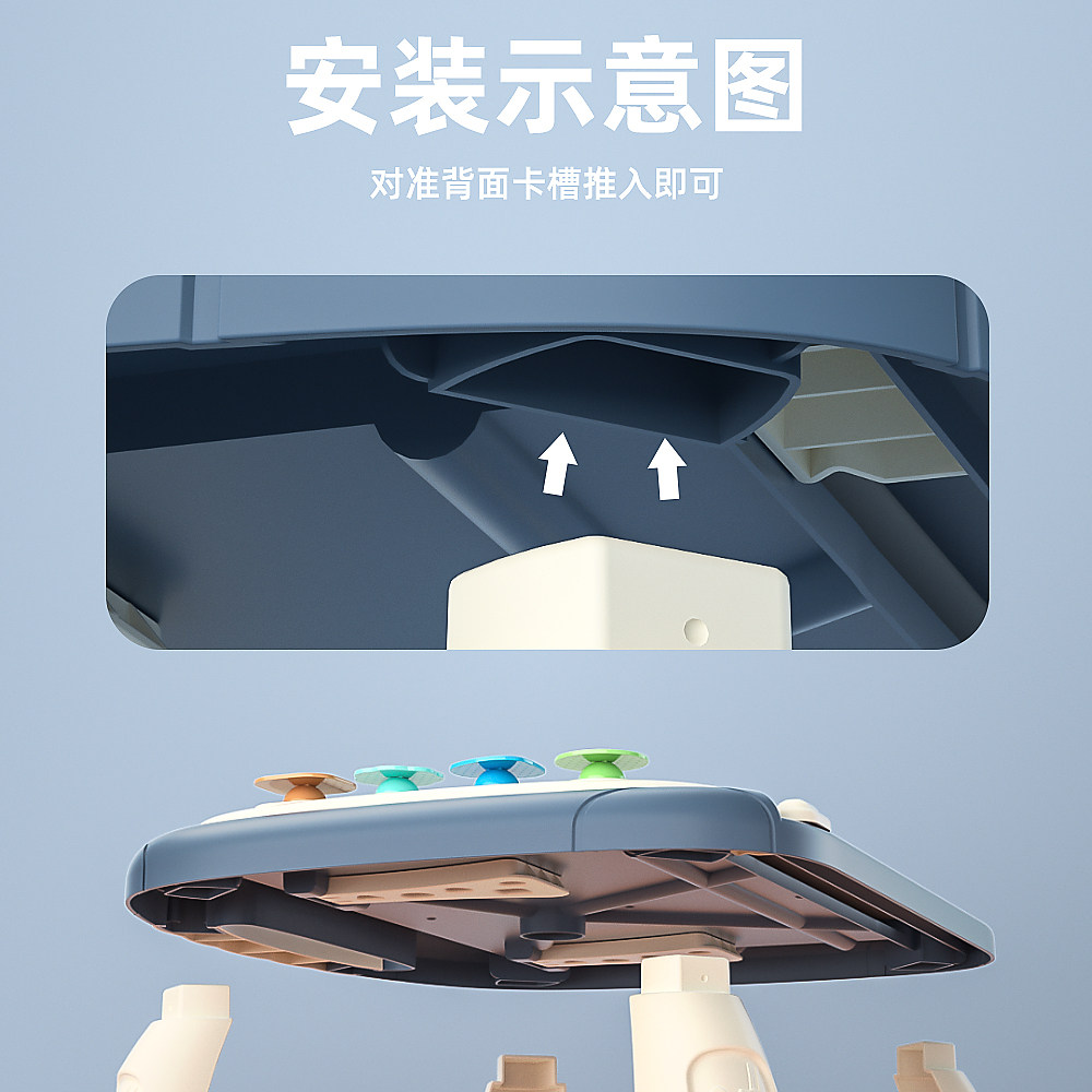 超大磁性写字彩色小孩6儿童画画板 淘嘟嘟母婴画板