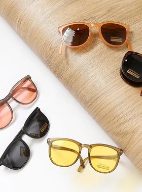 可折叠便携带墨镜太阳镜