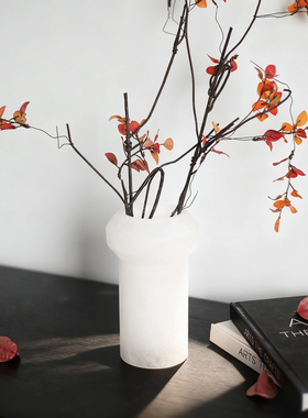 中古云石花瓶花器摆件