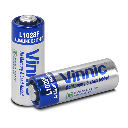 5粒装 vinnic 23A L1028F 呼叫铃库卷帘门风扇防盗器门铃12V电池相机引闪器门铃吊灯电动车库卷拖把柄遥控器 - 图3