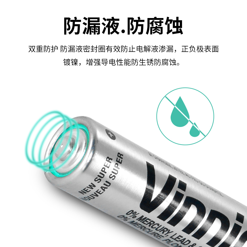 vinnic松柏SUM4/SUPER(AAA/R03)7号碳性电池整盒装60节包邮