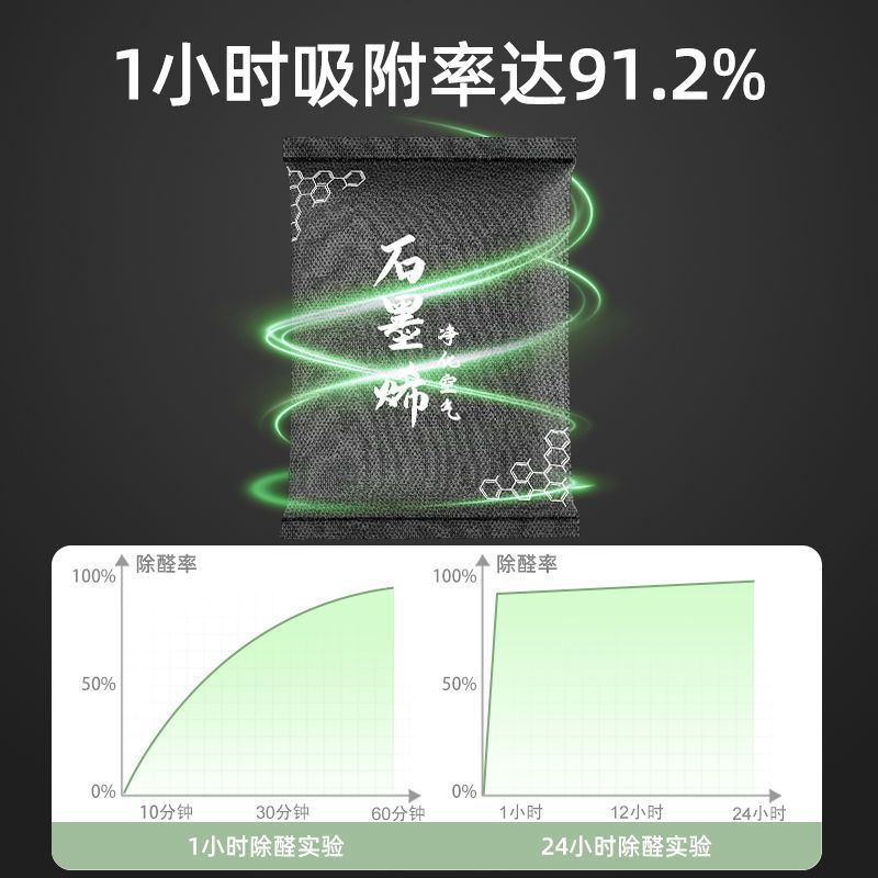 石墨烯新车除甲醛除异味车载活性炭汽车内竹炭包除臭去味专用神器