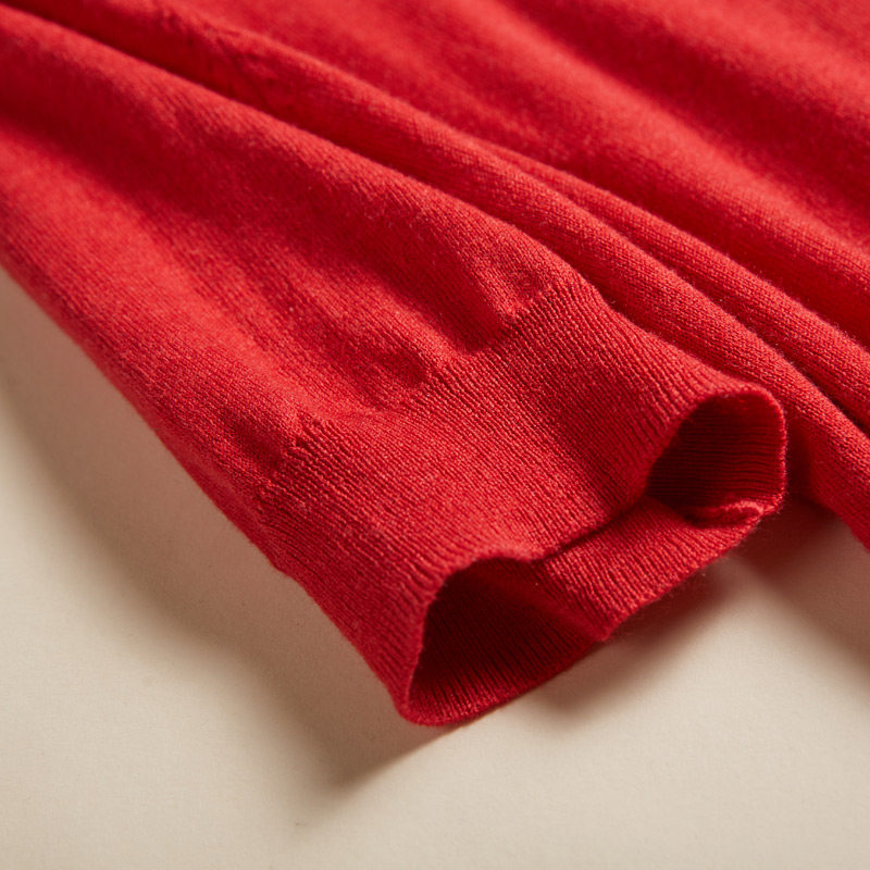 真丝短袖毛衣女纯色通勤半高圆领打底衫桑蚕丝羊绒混纺中袖针织衫,淘宝优惠券,粉丝福利购,淘宝优惠卷