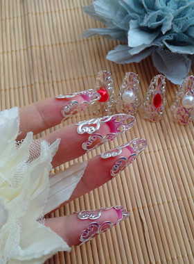 仿半妖倾城金银色同款后宫戒指