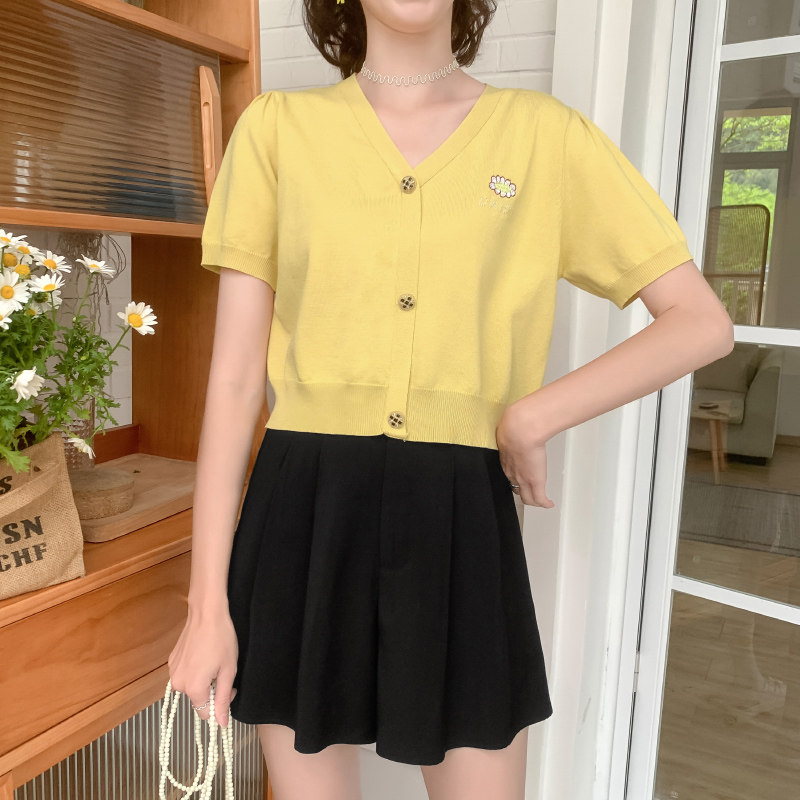 毛菇小象女夏宽松裤2020新款短裤 毛菇小象休闲裤