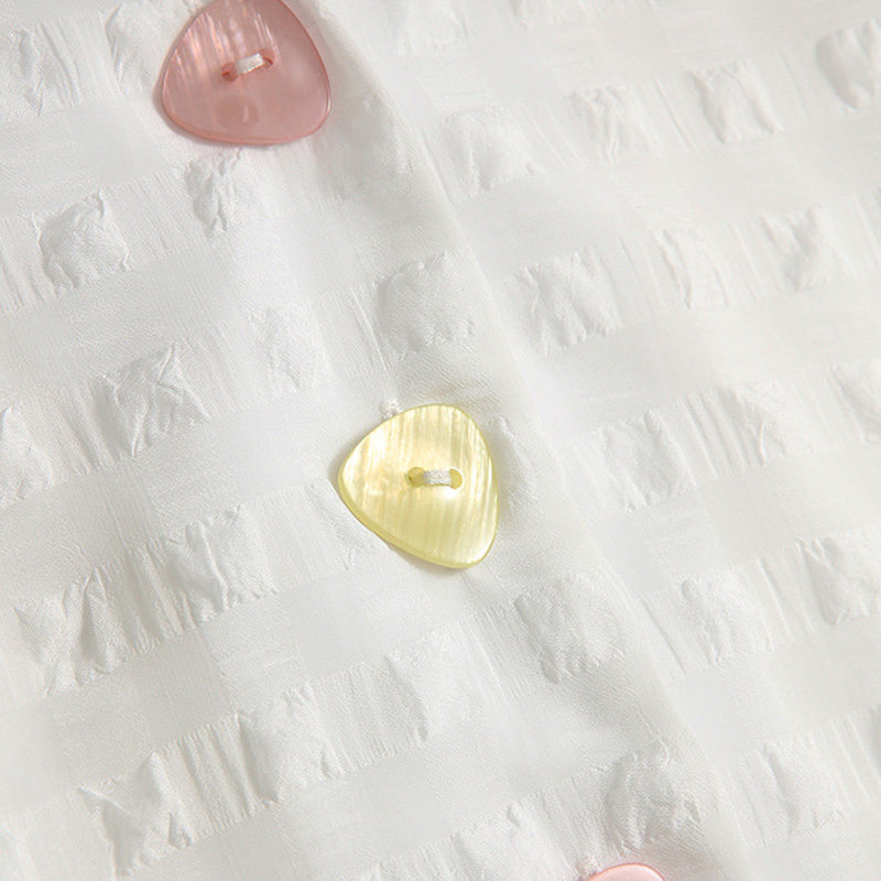 毛菇小象格子2020夏新款韩版衬衫 毛菇小象衬衫