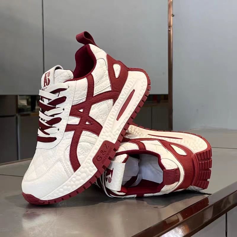 2026春季新款男鞋时尚百搭休闲鞋厚底增高拼色运动阿甘老爹鞋,淘宝优惠券,粉丝福利购,淘宝优惠卷