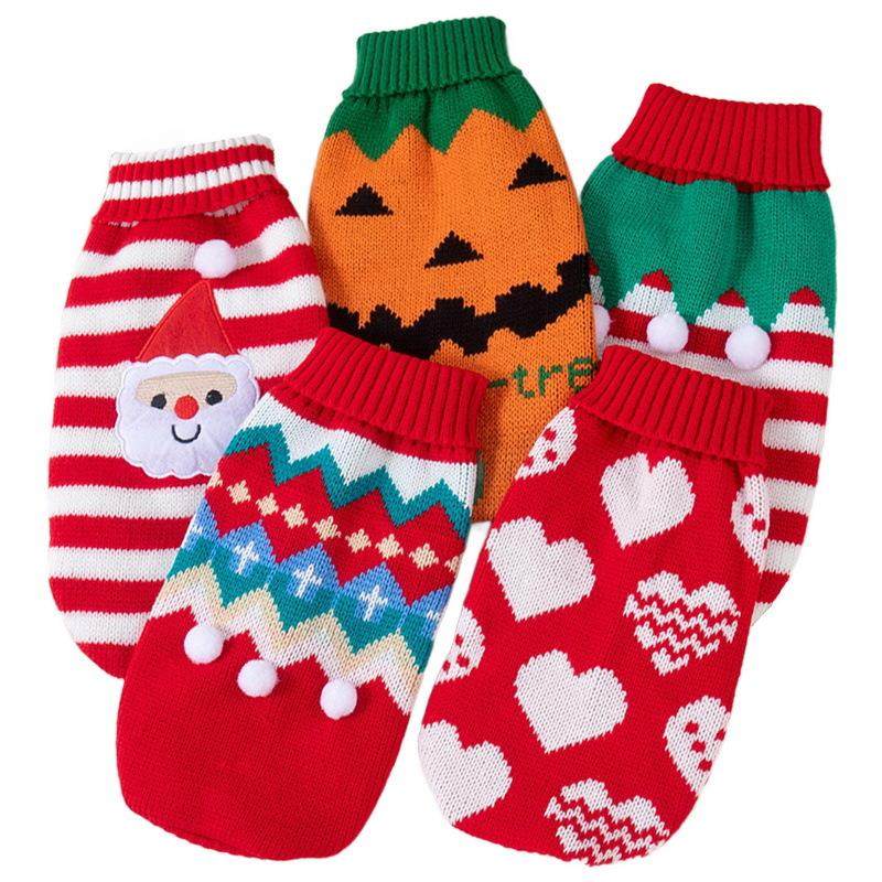 秋冬保暖狗狗圣诞毛衣小猫咪宠物狗狗衣服过新年服装泰迪比熊春节,淘宝优惠券,粉丝福利购,淘宝优惠卷